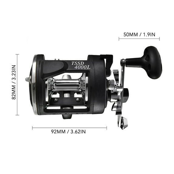 Fishing wheel,Sea Reel Reel Hand Drum Wheel Reel Reel Hand Reel Hand Drum Boat Sea Reel 4000l Huiop Buzhi Rusuo Wheel Reel With