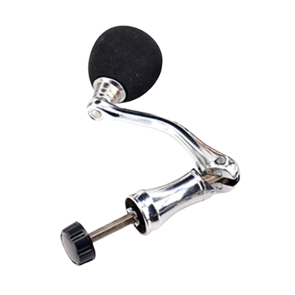 Fishings Reel Handle Power Handle Baitcasting Metal Knob Jigging Grip Attachments Replacement Part Set for Fishing Reel
