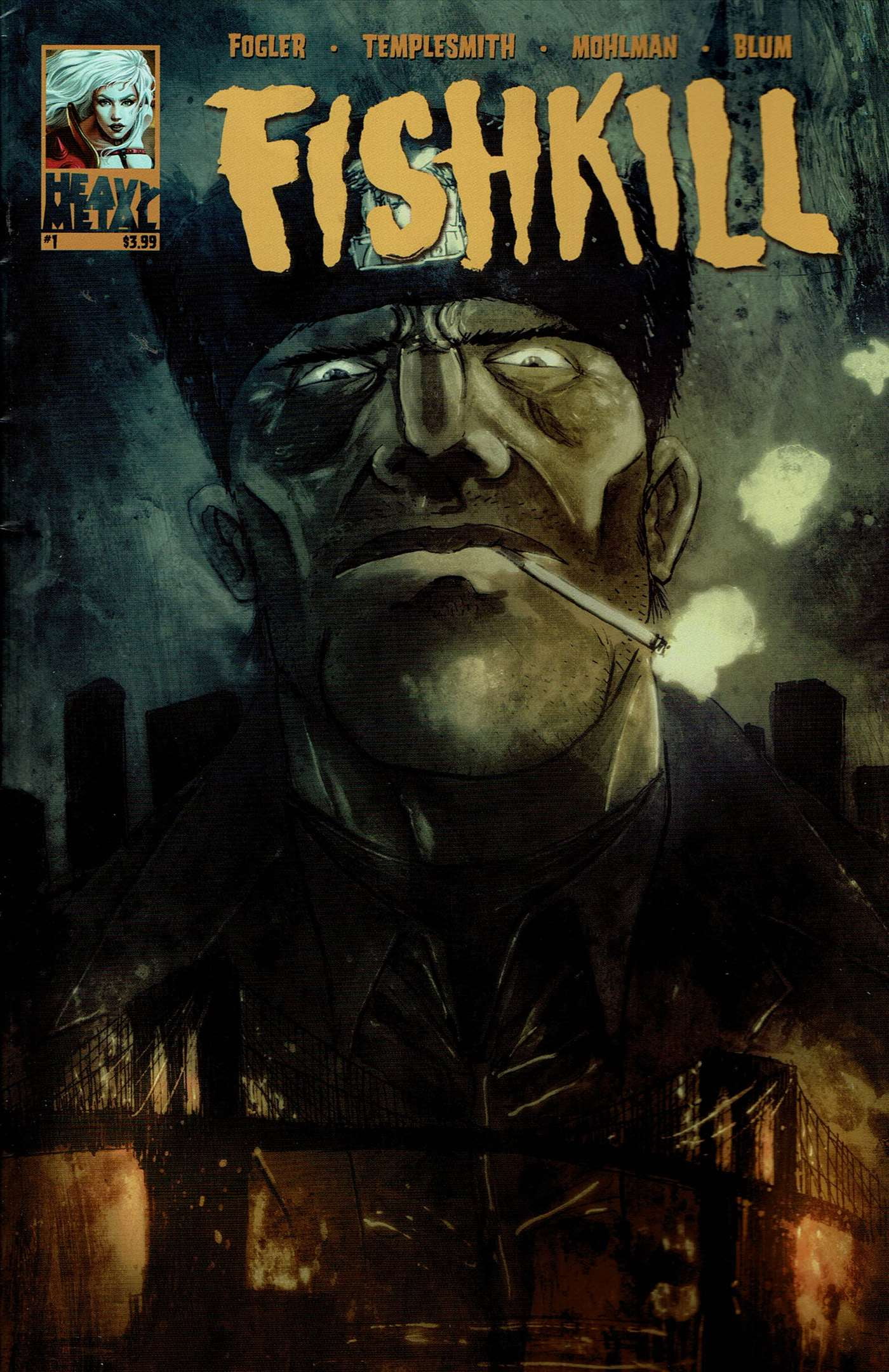 Fishkill 1 VF ; Heavy Metal Comic Book