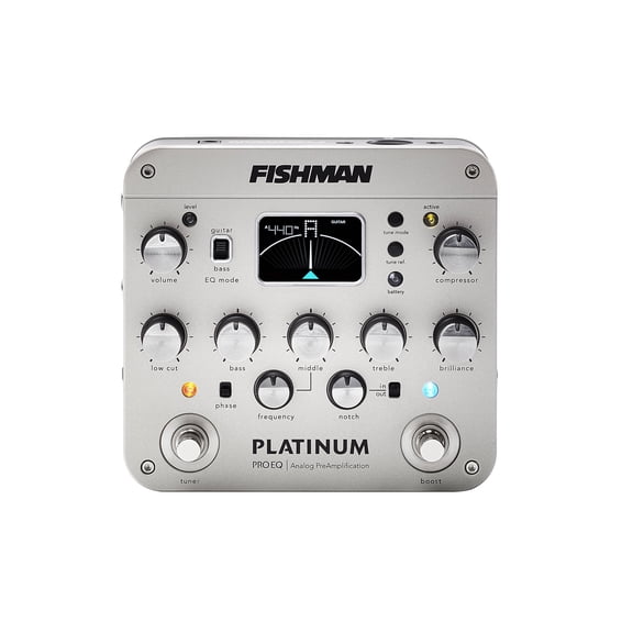 Fishman PRO-PLT-201 Platinum Pro EQ Analog Universal Instrument Preamp