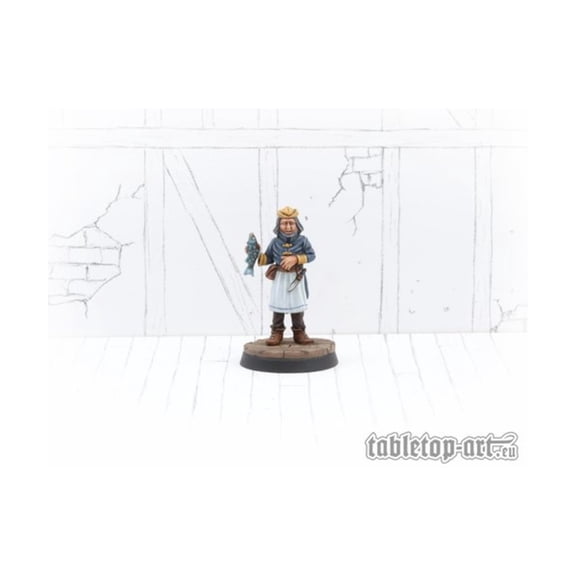 Tabletop Art Fishmonger New