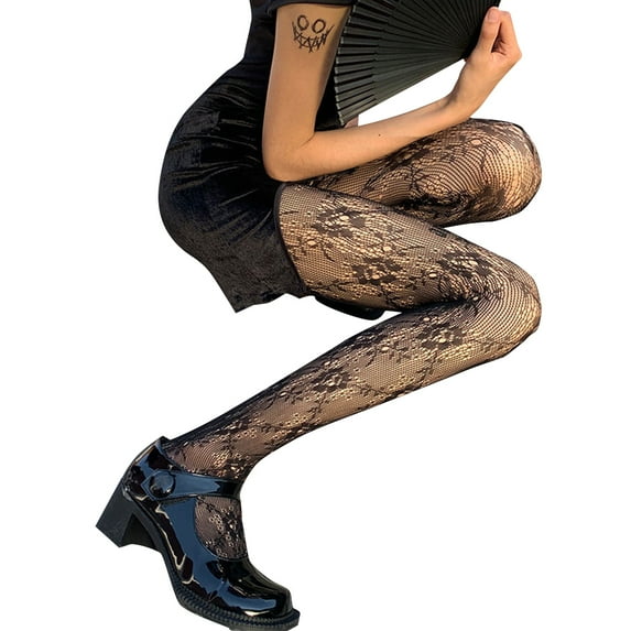 Fishnet Leggings with Hollow Out Design Pantyhose For Women Fishnets Tights For Women