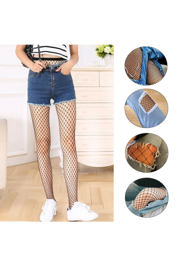 Fishnet Stockings Womens Lace Mesh Patterned Fishnet Leggings Tights Net Pantyhose