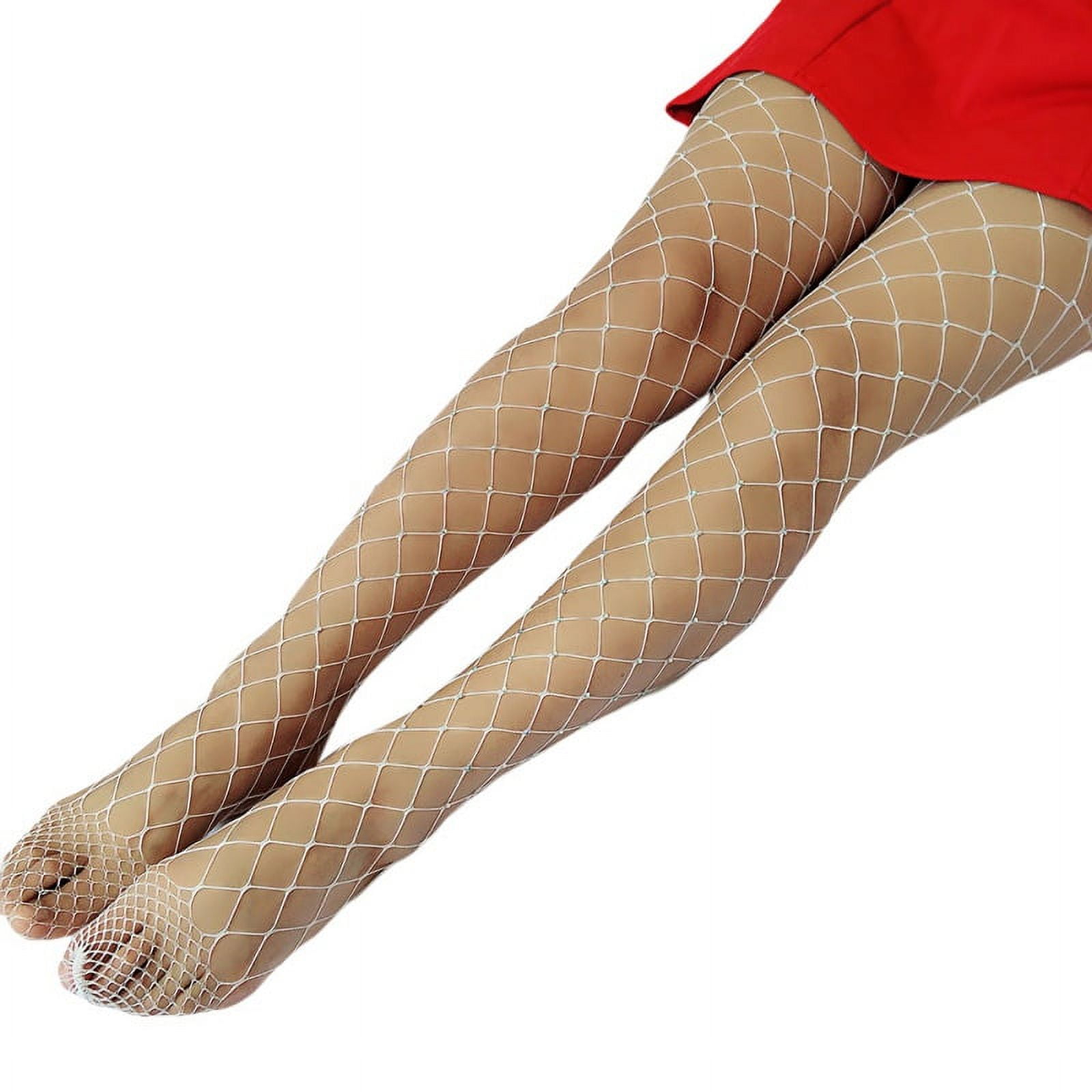 Up To 81% Off on 6-Pack Fishnet Tights Regular... | Groupon Goods