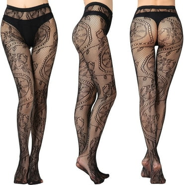 Fishnet Stockings for Women Sexy Mesh Perspective Leggings Plus Size Netting Stockings