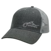 Fishoholic Baseball Snapback Fishing Hat Trucker - Great Fishing Gift for Fishaholic RTM snap-Left