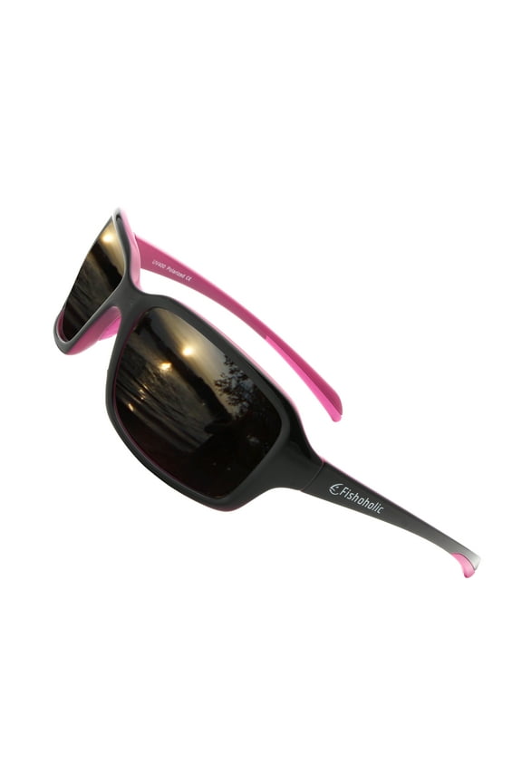 Women's Polarized Fishing Sunlgasses for Women UV400 Sun Protection Outdoor Sport Sunglasses for Golfing Kayaking Boating (wm-GB-MB-pink)