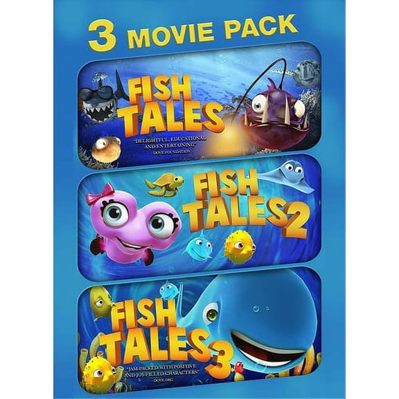 Fishtales: 1+2+3 Pack (DVD), Wownow Entertainment, Animation