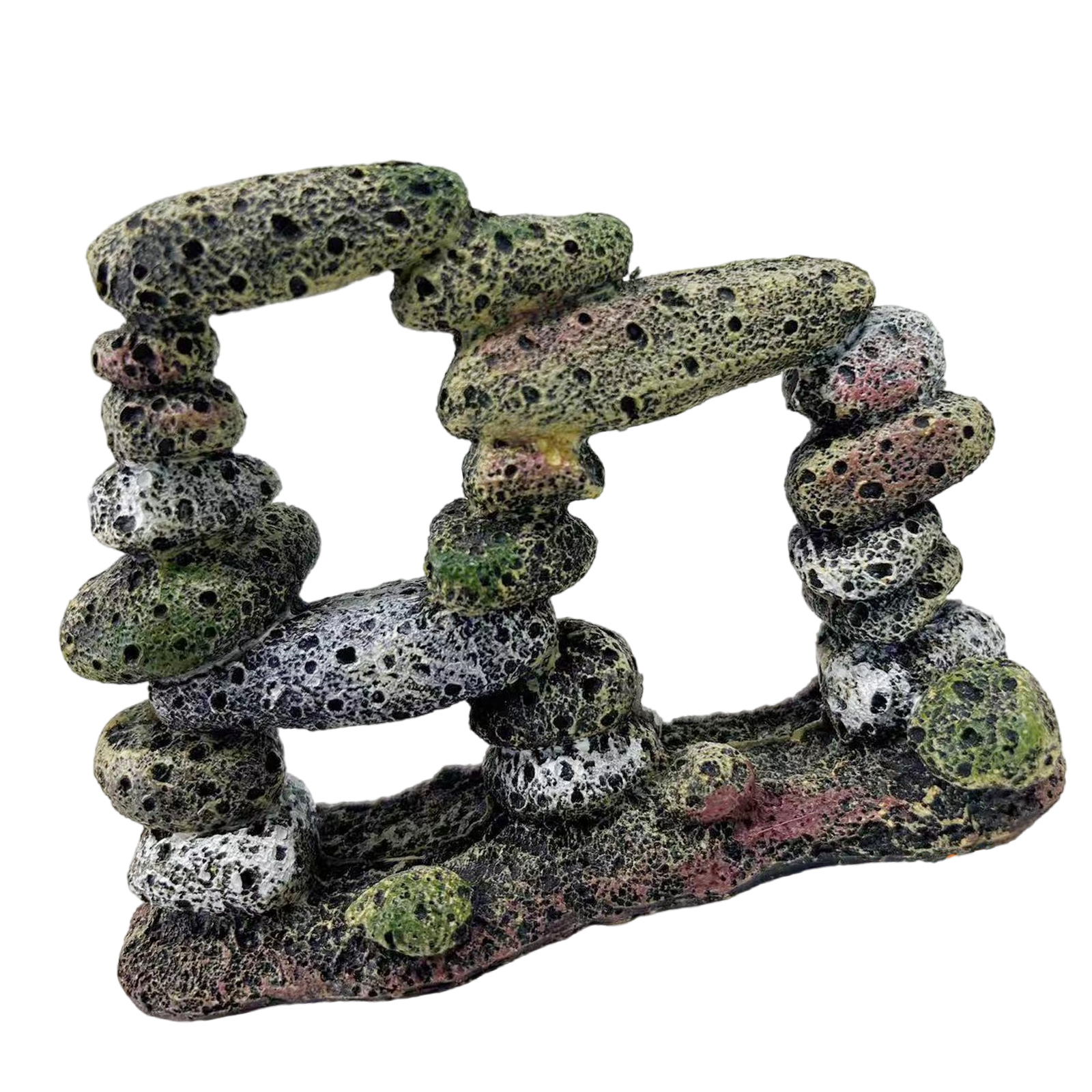 Photo inspiration: Fishtanks Decoration Resin Stacked Rockery Figurine Shelter Cave Photo Inspiration