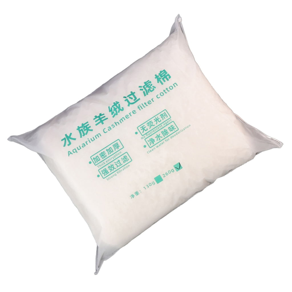 Fishtanks Filter Sponge Cotton for Household Aquariums Cashmere Cotton Easy Hand Tear Filter Cotton Filtration Accessory