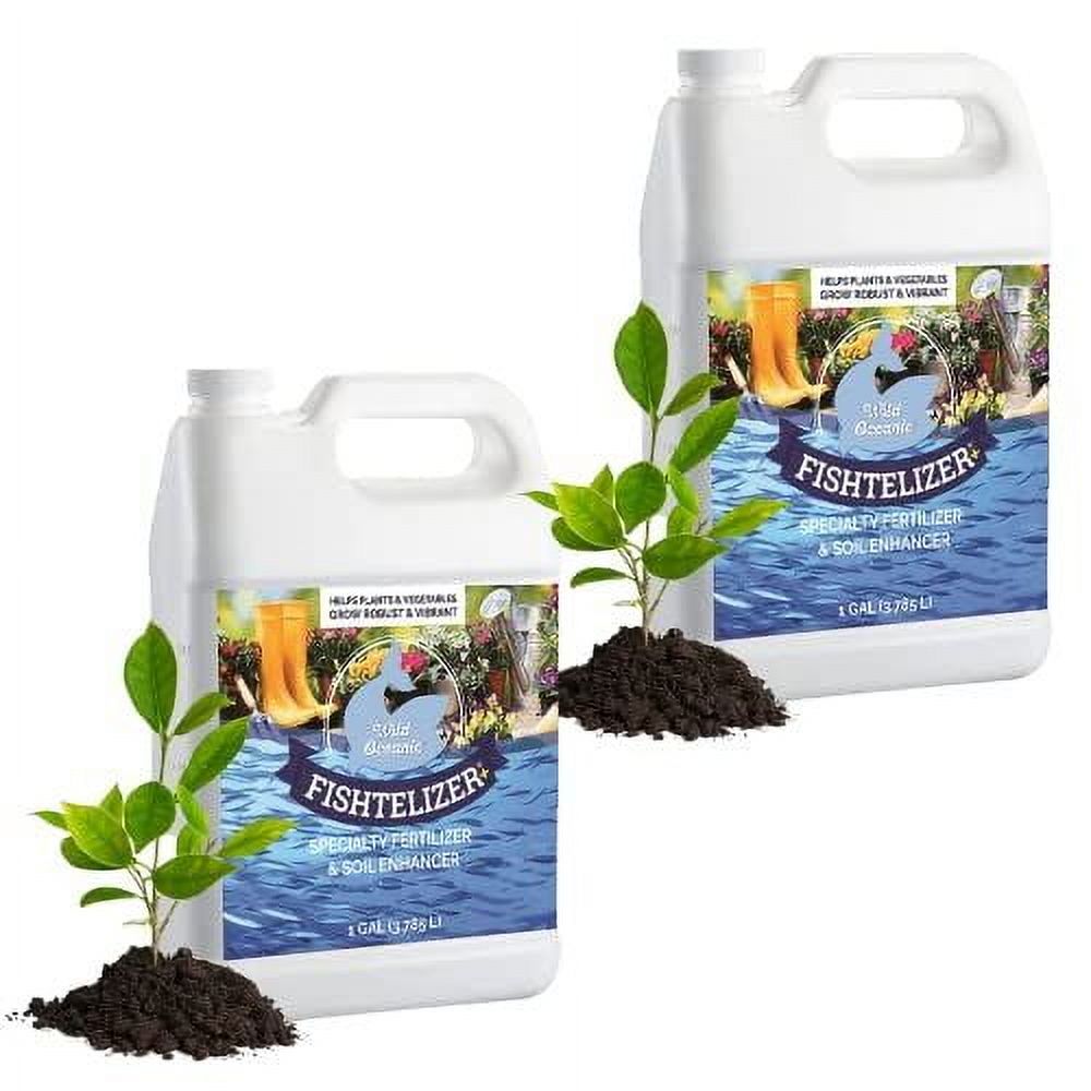 Fishtelizer by Advance International Inc. Marine-Based Plant Fertilizer, Fish Emulsion Fertilizer