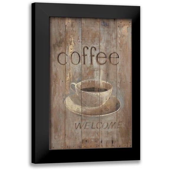 Fisk, Arnie 10x14 Black Modern Framed Museum Art Print Titled - Cuban Coffee