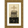thumbnail image 1 of Fisk, Arnie 11x18 Gold Ornate Wood Framed with Double Matting Museum Art Print Titled - Book Story 1, 1 of 4