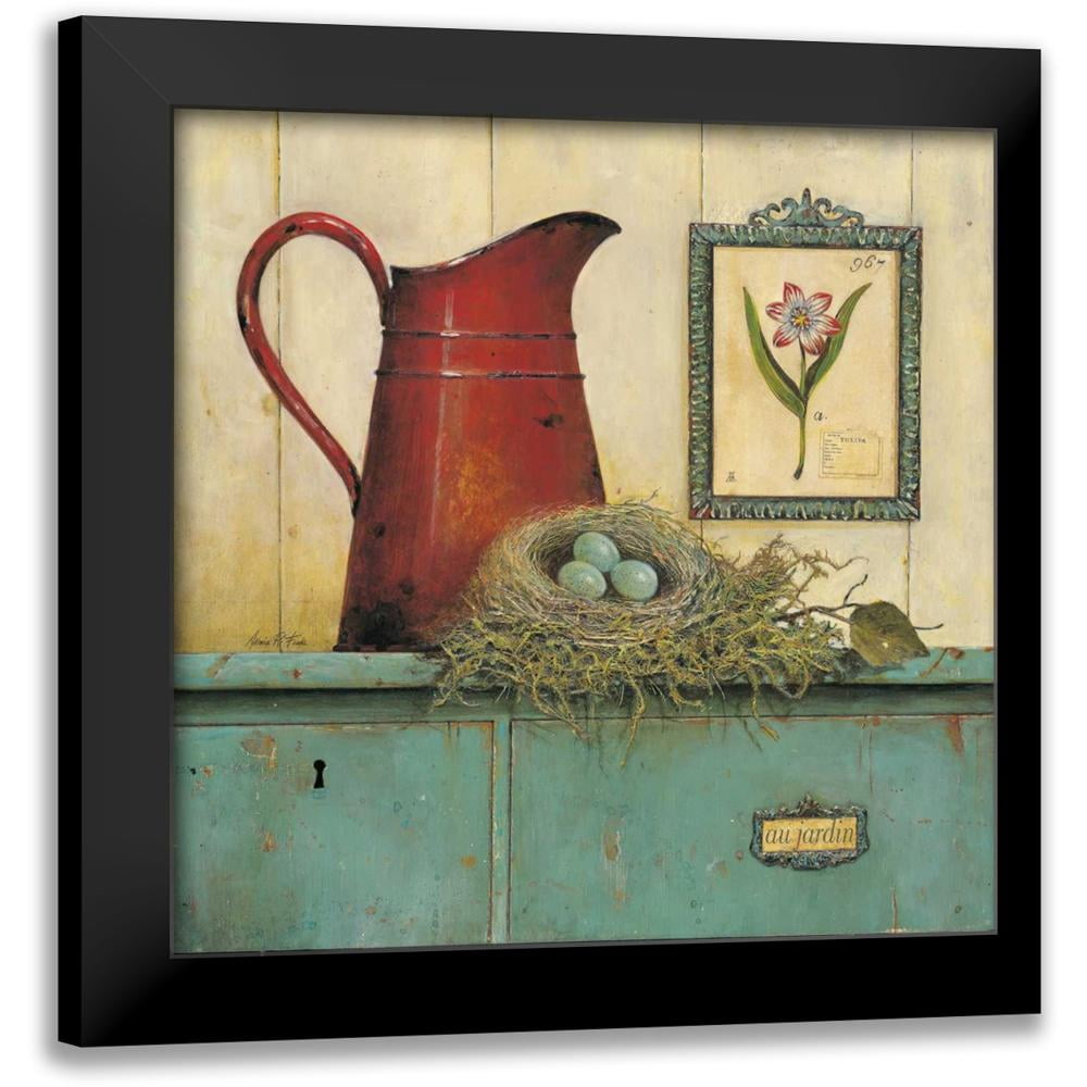 Fisk, Arnie 12x12 Black Modern Framed Museum Art Print Titled - Garden ...