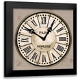 thumbnail image 1 of Fisk, Arnie 12x12 Black Modern Framed Museum Art Print Titled - Industrial Chic Clock, 1 of 5