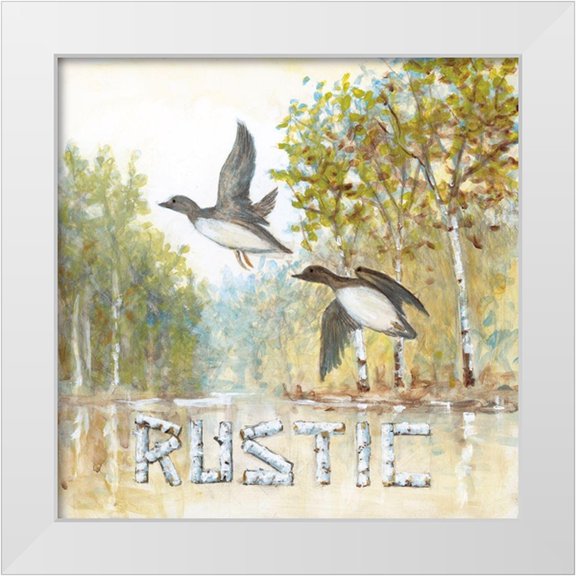 Fisk, Arnie 12x12 White Modern Wood Framed Museum Art Print Titled - Rustic