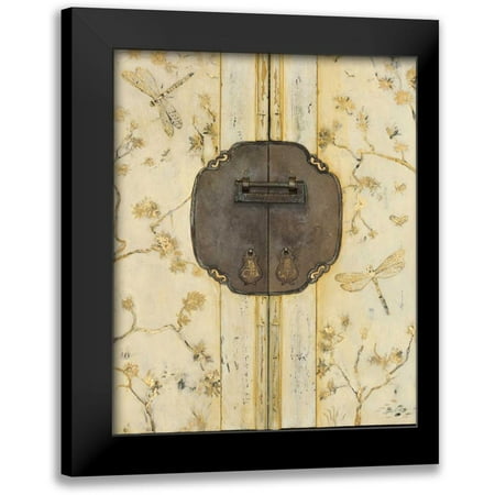 Fisk, Arnie 12x14 Black Modern Framed Museum Art Print Titled - Dragonfly Armoire