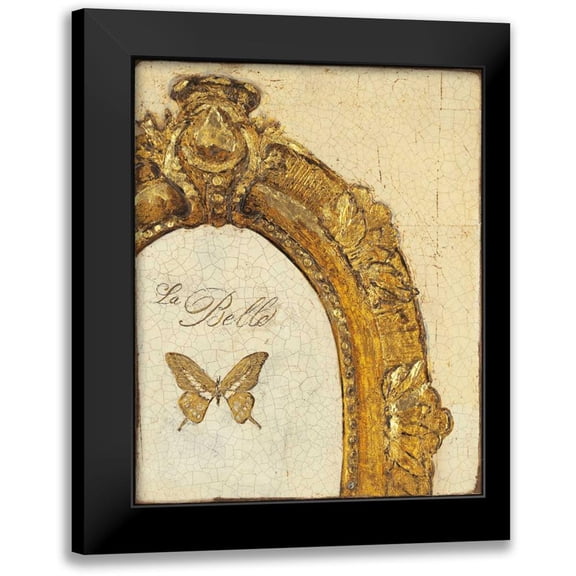 Fisk, Arnie 12x14 Black Modern Framed Museum Art Print Titled - Gilded Beauty