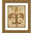 thumbnail image 1 of Fisk, Arnie 12x14 Gold Ornate Wood Framed with Double Matting Museum Art Print Titled - Ornamental Glory, 1 of 4