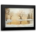 thumbnail image 1 of Fisk, Arnie 14x11 Black Modern Framed Museum Art Print Titled - Winter Glow, 1 of 5