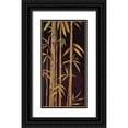 thumbnail image 1 of Fisk, Arnie 14x24 Black Ornate Wood Framed with Double Matting Museum Art Print Titled - Gilded Bamboo 2, 1 of 4