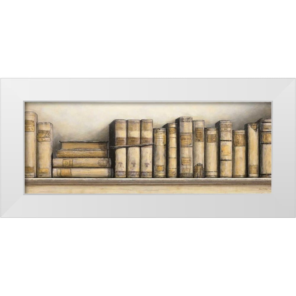 Fisk, Arnie 14x8 White Modern Wood Framed Museum Art Print Titled ...