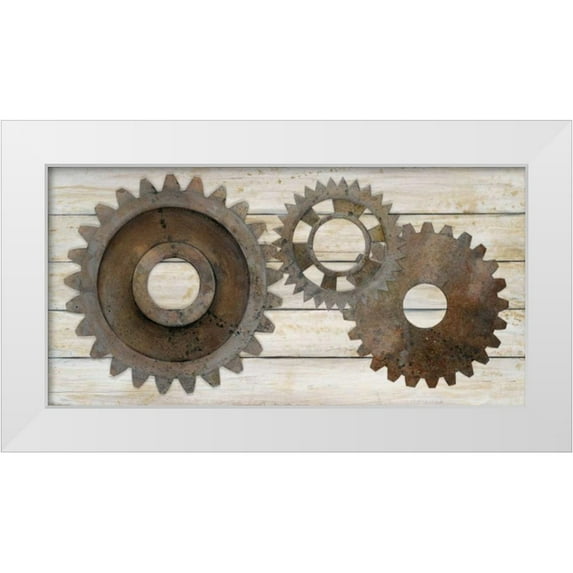 Fisk, Arnie 14x9 White Modern Wood Framed Museum Art Print Titled - Industrial Chic Elements