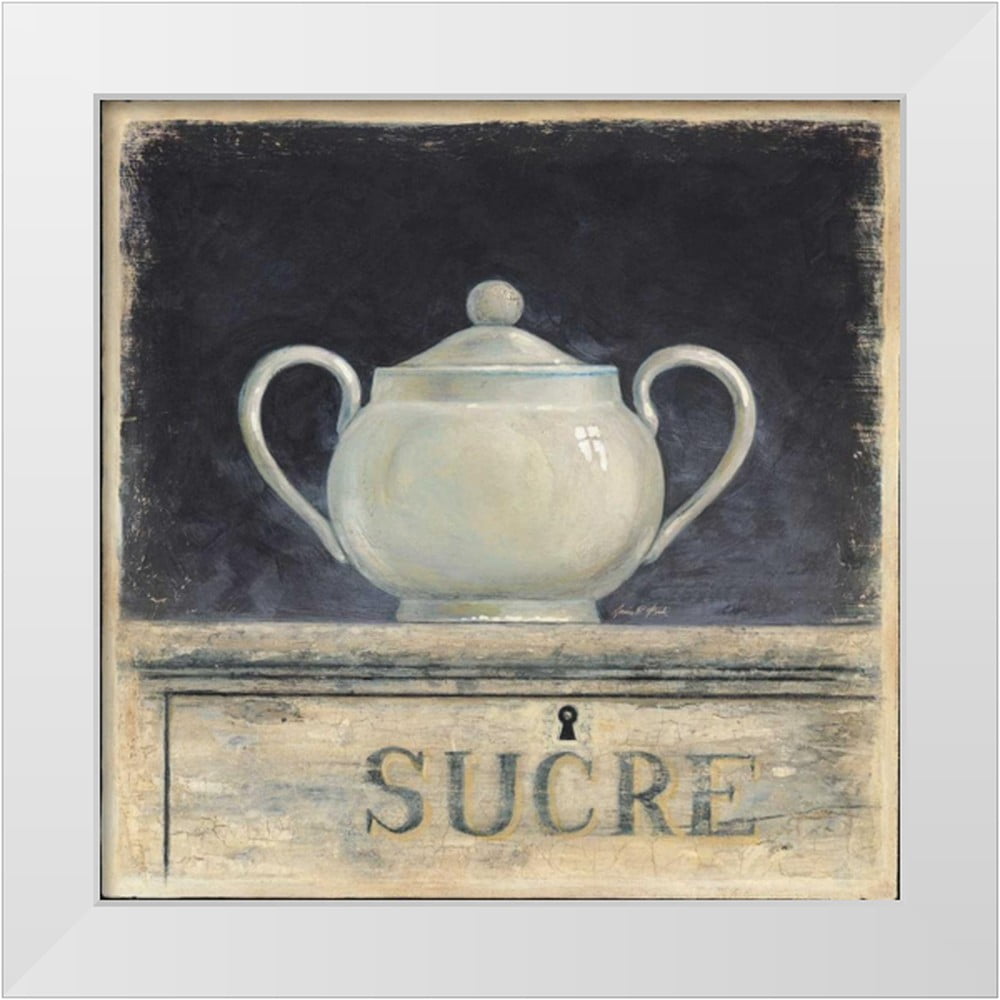 Fisk, Arnie 15x15 White Modern Wood Framed Museum Art Print Titled ...