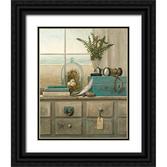 Fisk, Arnie 15x18 Black Ornate Wood Framed with Double Matting Museum Art Print Titled - Naturalists View