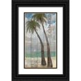 thumbnail image 1 of Fisk, Arnie 15x24 Black Ornate Wood Framed with Double Matting Museum Art Print Titled - Beach Sign, 1 of 4