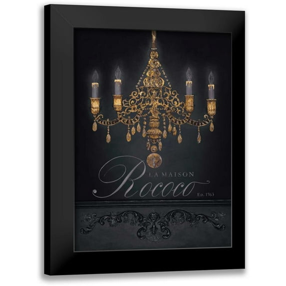 Fisk, Arnie 18x24 Black Modern Framed Museum Art Print Titled - La Maison Rococo
