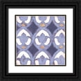 thumbnail image 1 of Fisk, Arnie 20x20 Black Ornate Wood Framed with Double Matting Museum Art Print Titled - Florentine Summer Tile 4, 1 of 4