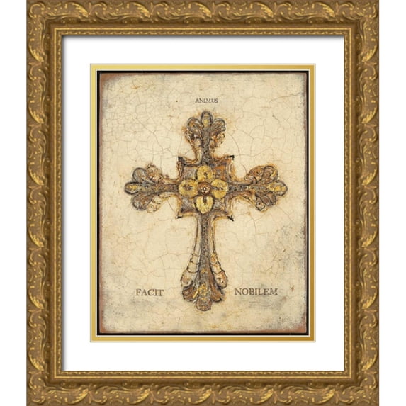 Fisk, Arnie 20x24 Gold Ornate Wood Framed with Double Matting Museum Art Print Titled - Noble Spirit