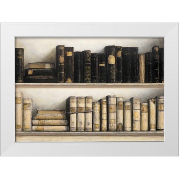 Fisk, Arnie 32x24 White Modern Wood Framed Museum Art Print Titled - World of Books