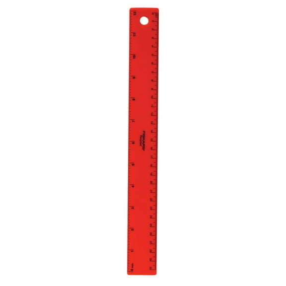 Fiskars 01-004304 12-Inch Ruler Recycled