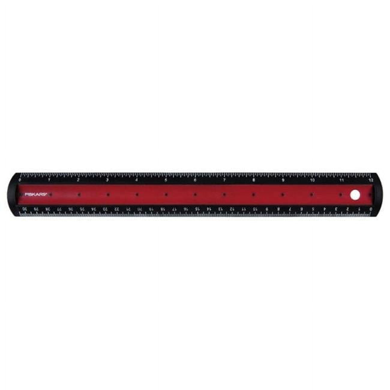 Fiskars 12-87107097J Soft Grip Ruler  12 in. - pack of 6