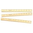 thumbnail image 1 of Fiskars 12-Inch Wooden Ruler 3-Pack, 1 of 5
