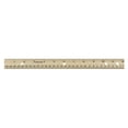 thumbnail image 1 of Fiskars 12" Wood Ruler, inches and Centimeters, Natural Finish, 1 Count, Straight Edge Ruler, 1 of 11