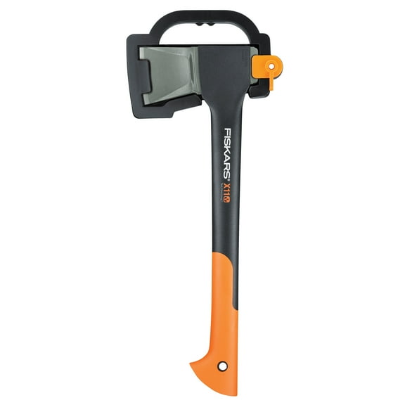 Fiskars 17 X11 Wood Splitting Axe, Orange/Black