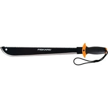 Fiskars 18" Machete Saw Combo, Steel Blade with Softgrip Handle