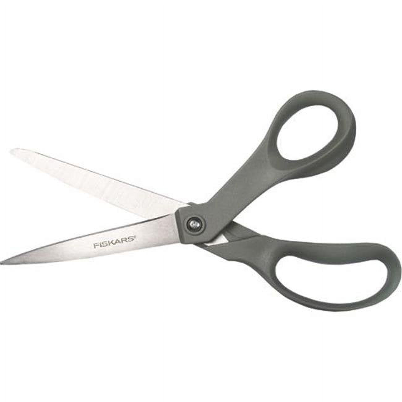 FISKARS, 01-004250J, FISKARS PERFORMANCE 8” BENT SCISSORS (6/36)