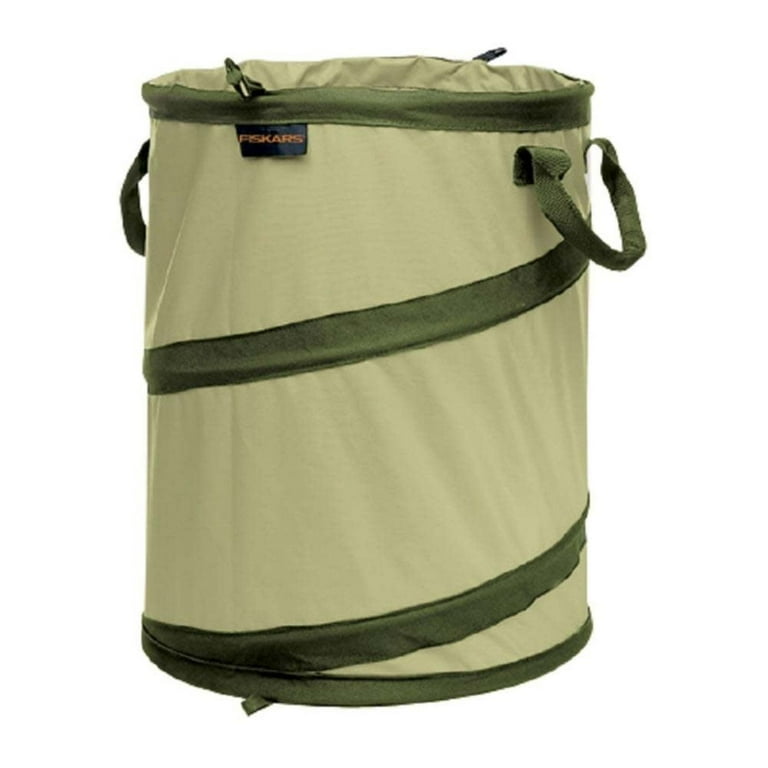 Fiskars Kangaroo 30 Gal Gardening Bag, Tear-Resistant Vinyl, Space