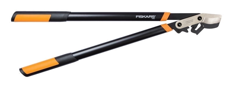 Fiskars 32" PowerGear2 Bypass Lopper, Black/Orange