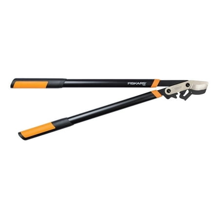 Fiskars 32" PowerGear2 Bypass Lopper, Black/Orange