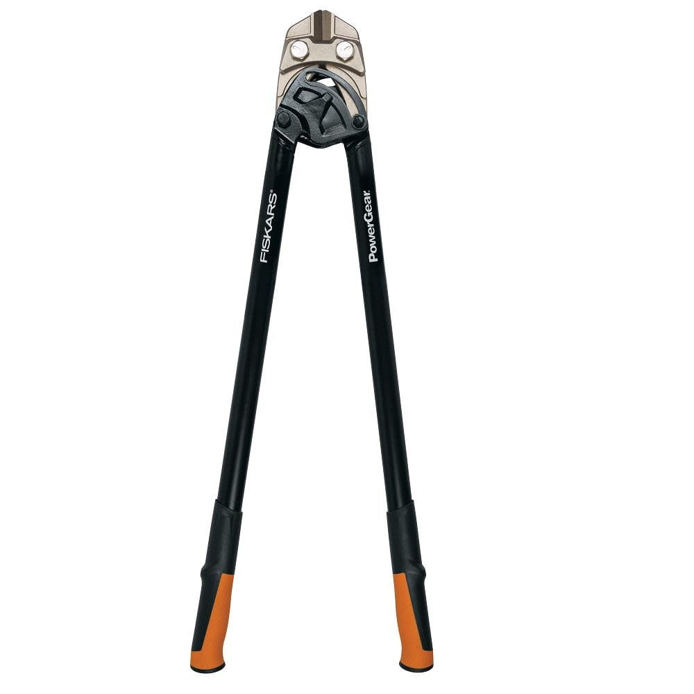 Fiskars 36 In. Powergear Bolt Cutter, Black and Orange