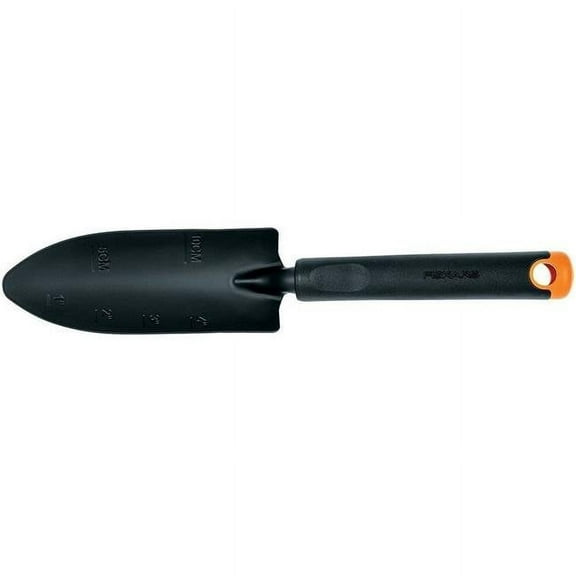 Fiskars 373630-1001 Hand Transplater, Black Handle, Steel Head