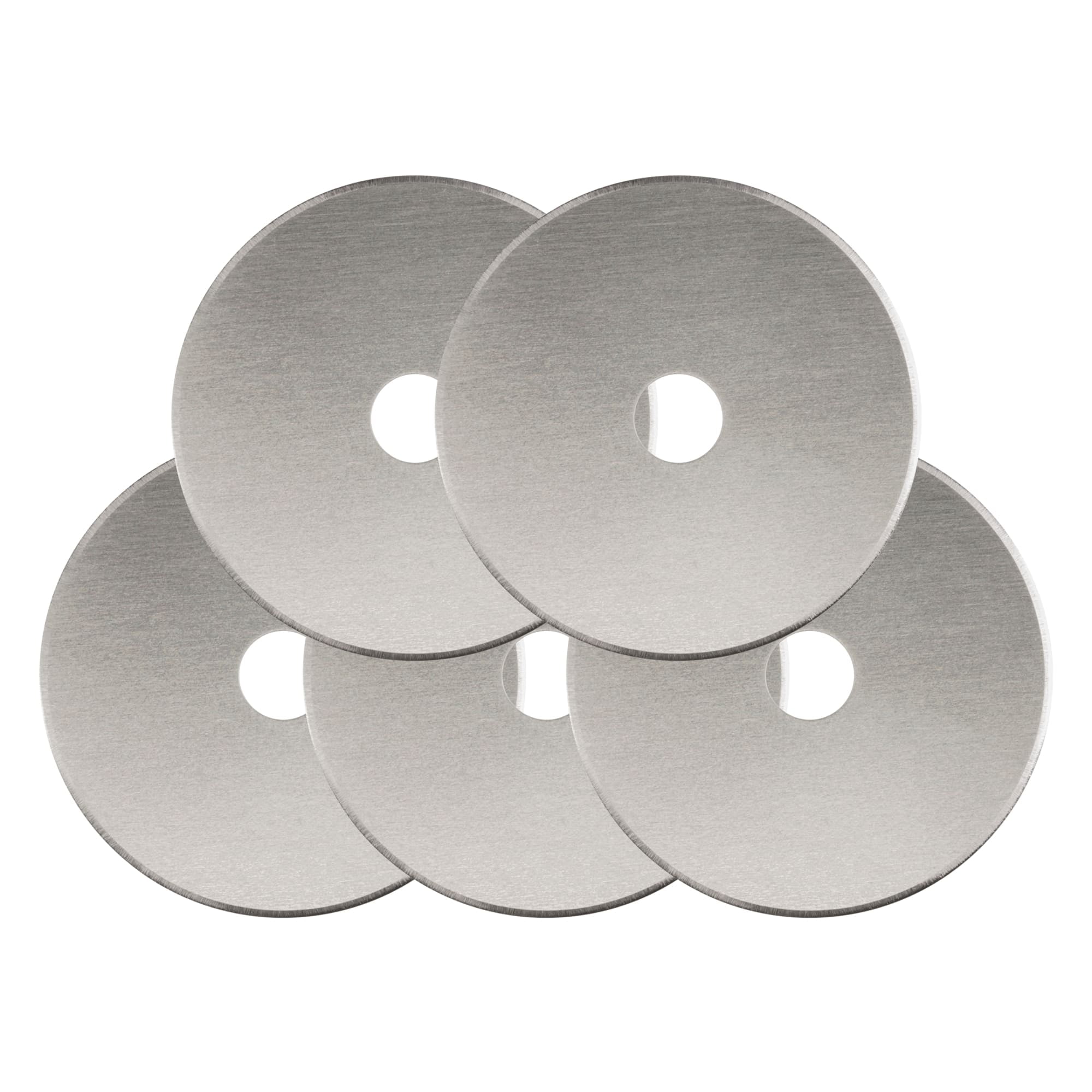 12 Pieces Rotary Cutter Blades Replacement Rotary Blades Round Trimmer  Refill Blades in 45 mm Compatible with Fiskars Olfa Rotary Cutter for  Quilting