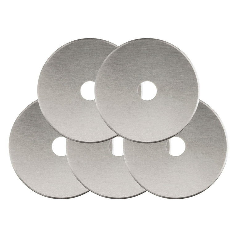 La Canilla - 6 Assorted Rotary Cutter Blades SKS-7 for Fabric Cutting Wheel  45mm Roller Cutting