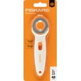 thumbnail interactive-video image 1 of Fiskars 45mm Stick Rotary Cutter, White, 1 of 9