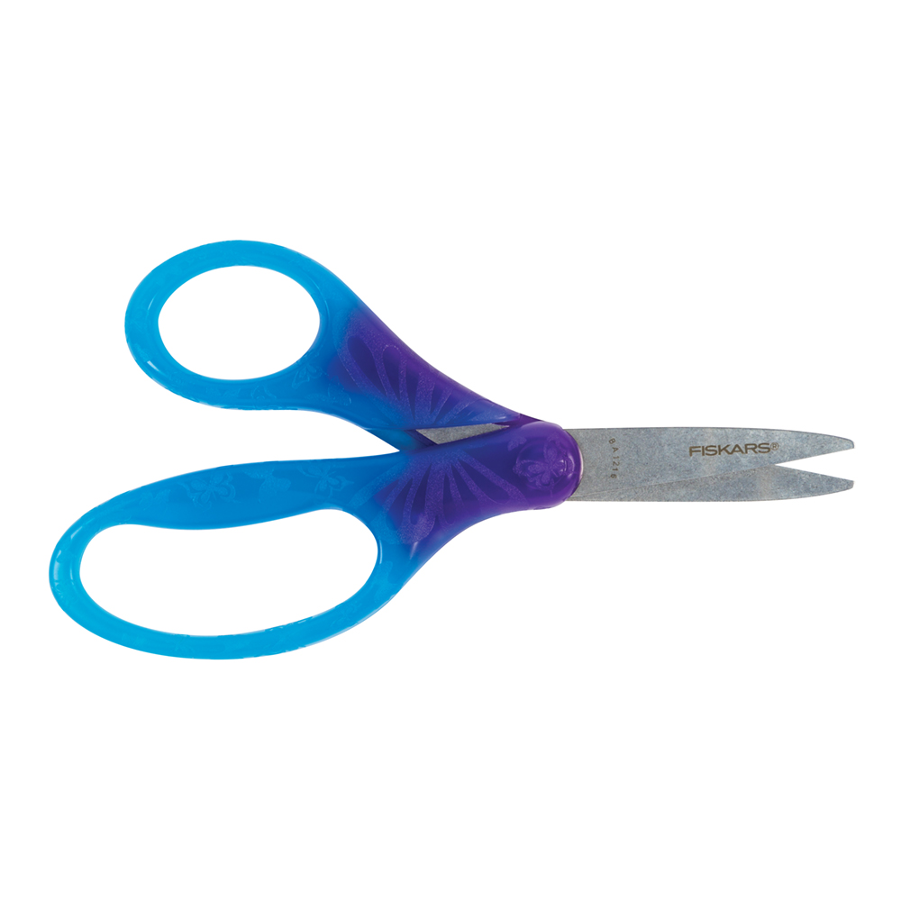 Fiskars 5" Color Change Pointedtip Kids Scissors (Color Received